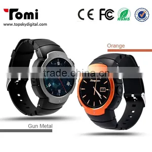 Heart Rate Pulse Monitor Z9 Smart Watch Android 5.1 OS MTK6580 Quad Core Smartwatch Phone Support Google Map 3G WiFi Connect thumbnail-1
