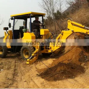 Small Hydraulic Backhoe Loader thumbnail-6