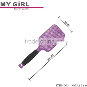 My Girl Private Label Plastic Hair Brush / Salon Paddle Custom Hair Brush thumbnail-3