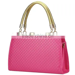 New Fashion Women PU Handbag Hard Leather Handbag thumbnail-1