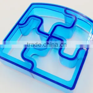 Plastic Jigsaw Sandwich Crust Cutter DIY Bread Mold thumbnail-4