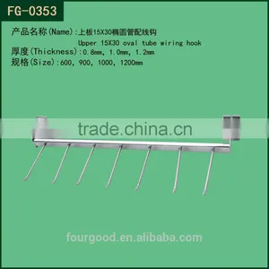 Metal Slat Wall Display Hook With Prong thumbnail-1