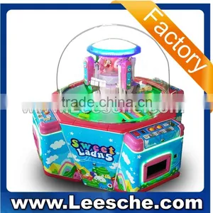 Sweet Land Coin Operated Mini Dolls Crane Claw Machine/ Game Machine for Sale thumbnail-1