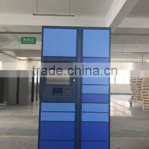 Paystation,blue,smart Parcel Locker,double Column thumbnail-1