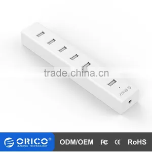 High Speed 7013 4-Port USB 2.0 HUB 5 Colors 2.0 HUB thumbnail-1