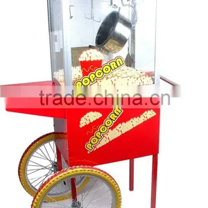Food Processing Machines Electric Popcorn Machine With Cart thumbnail-1