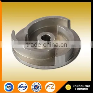 Custom Investment Casting Ball Valve Parts Pump Impeller thumbnail-4