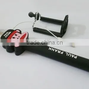 Hot Product Fashion Cartoon Extendable Handheld Wired Selfie Monopod, Lovely Selfie Stick for Smartphone thumbnail-3