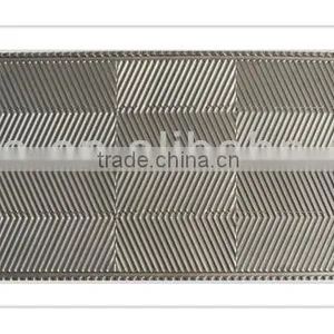 T20M Equally Titanium Heat Exchanger Plate and Gasket , Plate Heat Exchanger thumbnail-1