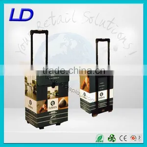 High Quality Strong Exhibiton Carton Trolley Display Case With 8 Years Experience thumbnail-4