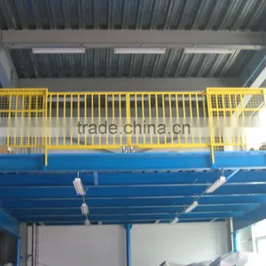 Metal Storage Rack Multi-level Mezzanine Floor Racking System thumbnail-2