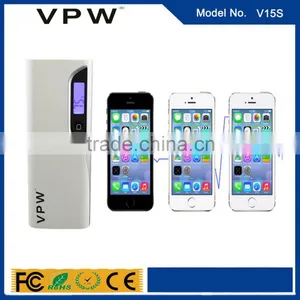 Factory Wholesale Portable Double USB Output 8000mAh Power Bank With LCD Display thumbnail-3
