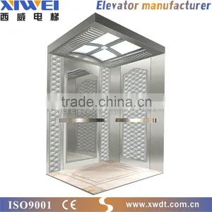 2015 New Product XIWEI 1250kg Gearless Villa Passenger Lift thumbnail-2