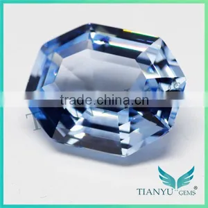 2016 Most Popular AAAAA Artificial Synthetic Spinel Gem Octagon Cut thumbnail-1