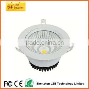 High Quality Chip Dimmable LED Ceiling Downlight 100lm/w 3"/4"/6"/8" IP40 SMD/COB LED Recessed Downlight thumbnail-5