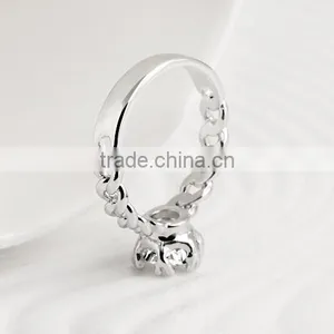 High Quality 1 Gram Gold Plated Platinum Wedding Ring Design thumbnail-4