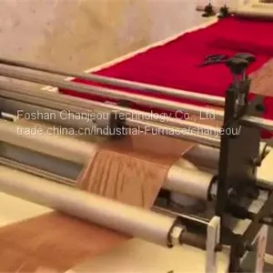 Automatic Wood Grain Transfer Film Welding Bagging Machine thumbnail-4