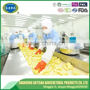 1kg Packing Frozen Peeled Yellow Ginger Export to Japanese Market thumbnail-4