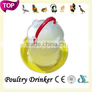 DFPETS DF-D001 Plastic Chicken Drinkers 1.5litre Bucket thumbnail-1