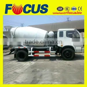 Good Price 3m3, 4m3 Small Truck Concrete Ready Mix Trucks thumbnail-3