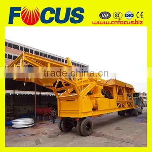 Good Performance Movable Concrete Batching Plant YHZS25 thumbnail-2