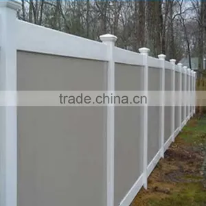 Custom Height and Colors Commercial WPC Material Fence Panels thumbnail-2