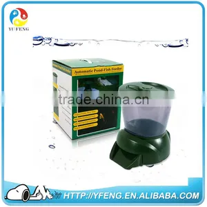 Popular Battery Power Automatic Electric Fish Feeder thumbnail-1