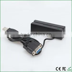 MSR100 Card Swipe Machine, Portable Magnetic Card Reader With RS232 Infterface thumbnail-1
