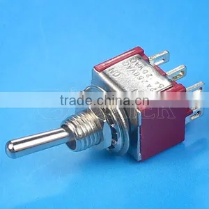 Toggle Switch, MTS-202 ON-ON 6pin DPDT Mini Toggle Switch~ thumbnail-2