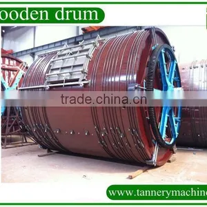 D4.2x4.2/4x4/3.5x3.5 Tanning Wooden Drum for Cow Cattle Buffalo Leather Wooden Drum thumbnail-6
