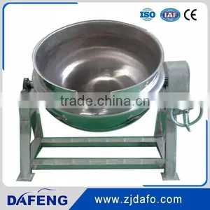 SUS304 500Liter Double Jacketed Kettle thumbnail-5