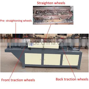 4 to 14mm CNC Hydraulic Steel Wire Straightening and Cutting Machine thumbnail-1