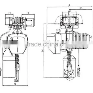 High Quality JNDO 1-5 Ton Chain Electric Hoist thumbnail-2