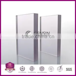 Grade A OEM 1220x2440mm 12mm Solid Polycarbonate Sheet thumbnail-1