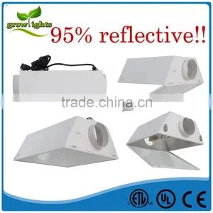 AIR COOLED REFLECTOR 6 " 400W 600W 1000W LIGHT,SHADE, HYDROPONICS GROW thumbnail-1