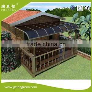 Freesky Polycarbonated Aluminum R Shape Garden Pergolas Aluminium thumbnail-5
