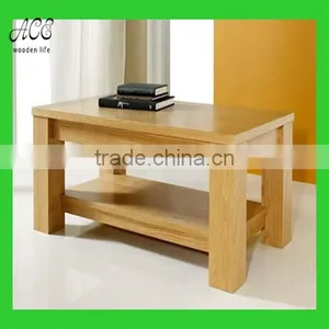 Custom Oak Wood Coffee Table/wooden Coffee Table thumbnail-1