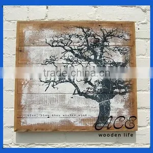 Personalized Wooden Painting MDF Sign for Bar UV Printing on Wood thumbnail-1