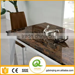 Simple Marble Latest Design of Stainless Steel Dining Table Dining Room Furniture Dining Table thumbnail-2