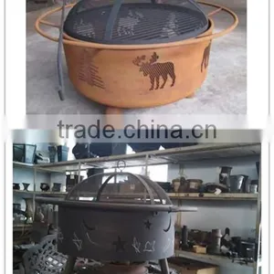2016 Hot Sale Outdoor Stainless Steel Fire Pits Price thumbnail-4