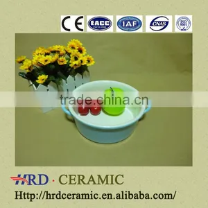 2014 Wholesale With Two Handle Colored Ceramic Bakeware thumbnail-1
