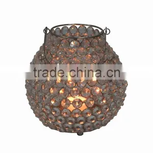 Metal Decorative Crystal Lantern thumbnail-1