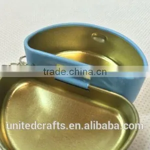 10pcs Empty Tinplate Tin Metal Containers Small Storage Box Different Style thumbnail-2