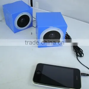 Best Promotion Gift Foldable Cardboard Mini Speaker for MP3, IPhone, Laptop Etc thumbnail-6