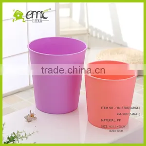 Cheap Price Wholsale PP New Plastic Color Home Trash Can/waste Bin thumbnail-1