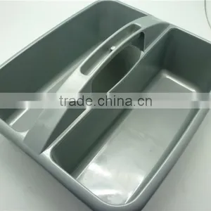 Rectangle Kitchenware Caddy With Handle thumbnail-1
