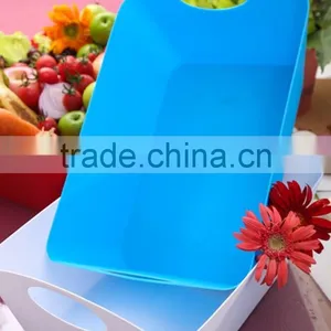 Plastic Basket With Handle for Household/Plastic Storage Basket thumbnail-3