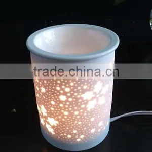Ceramic Cylinder Electric Oil Burner With Aromatheraphy Function thumbnail-3