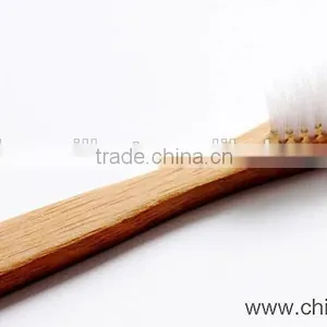 White Color Toothbrush, Bamboo Toothbrush thumbnail-1