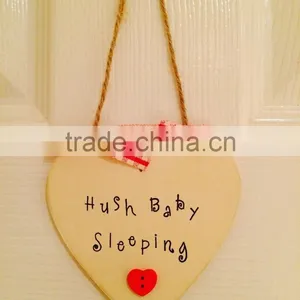 Wood Love Wall Hanging Plaque Handcrafted thumbnail-3